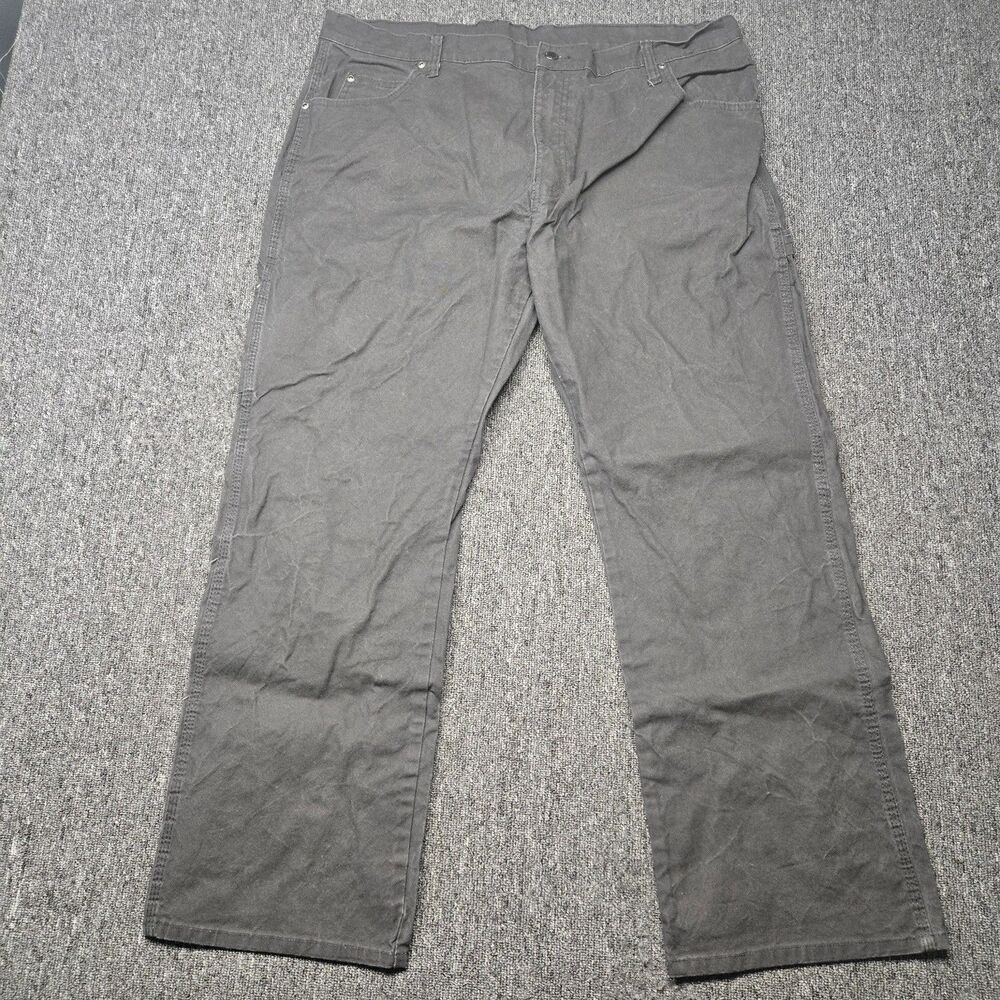 Dickies Carpenter Pants Men’s 38x30 Utility Rinsed Black Heavy Duty Workwear